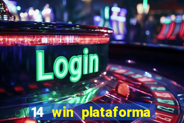 14 win plataforma de jogos